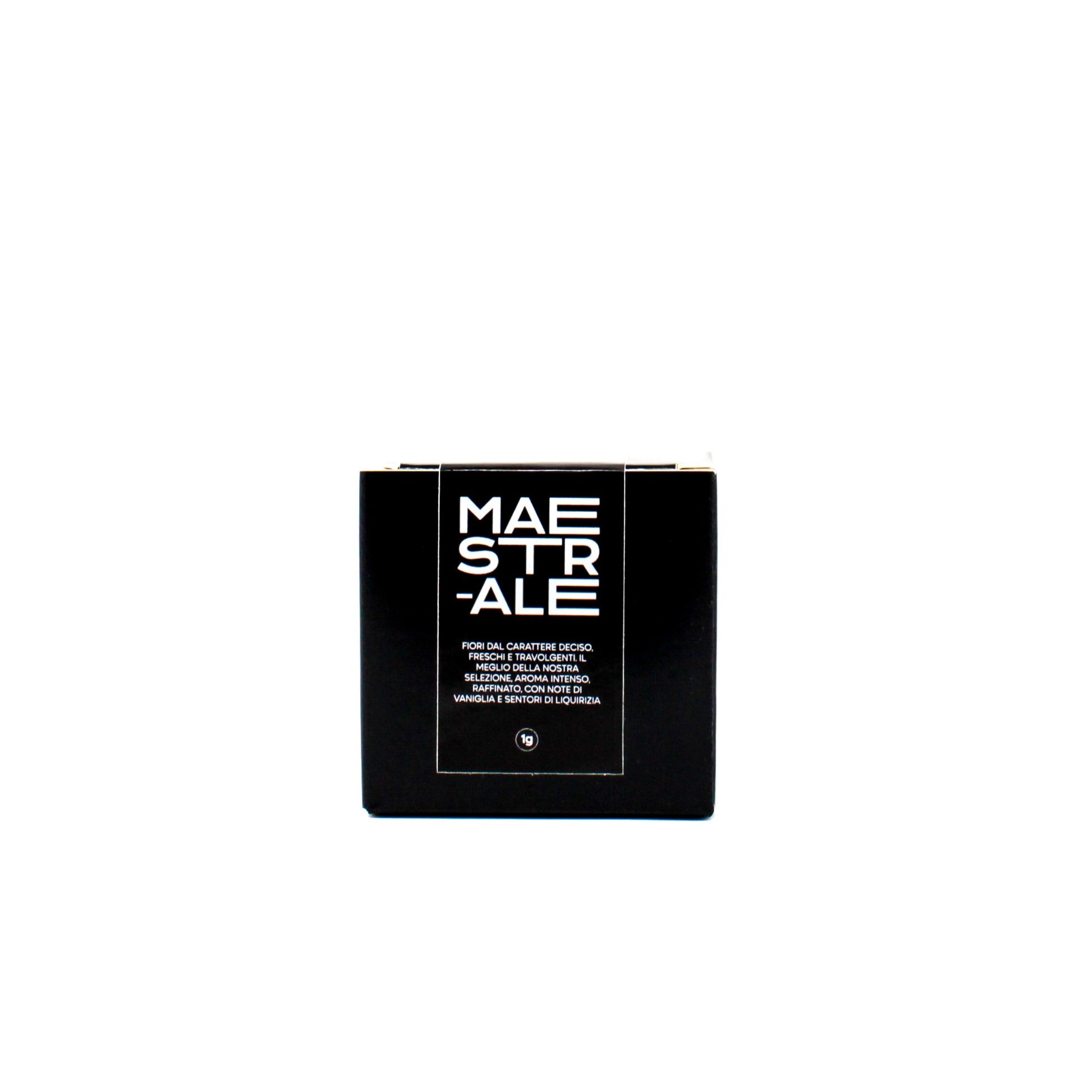 Packaging Maestrale cannabis light